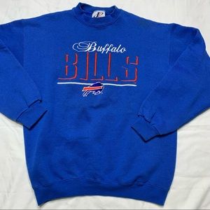 Vintage 90s NFL Buffalo Bills Crewneck Sweatshirt Size L